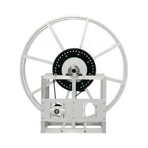Avec 1 an de garantie Tension de fonctionnement 12V 500W Aluminium naturel 2 "Aviation Single Wrap Hose Reel Petrol Service Equipment - Product Image 1