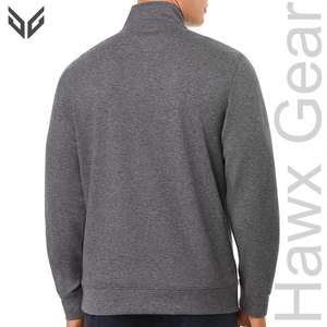 เสื้อฮู้ดแฟชั่นเข้ารูปสำหรับผู้ชายดีไซน์ล่าสุดเทคนิคการย้อมสีล้วนแบบเรียบๆด้านในเป็นเส้นสำหรับฤดูหนาว - Product Image 3