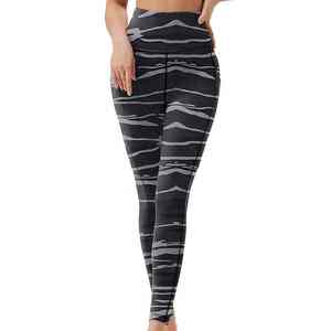 Leggings de Fitness pour femmes de haute qualité léger GYM Yoga serré respirant taille moyenne taille haute Spandex matériel Style décontracté - Product Image 4
