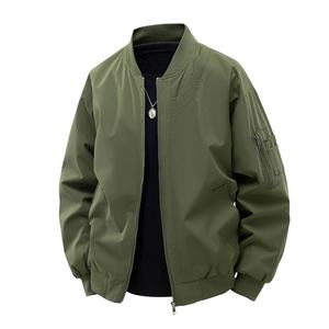 Invierno béisbol americano calle moda Hip Hop estilo lona Varsity chaqueta para hombres mujeres jóvenes de talla grande plumas letras insignias - Product Image 1