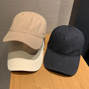 Venta caliente 6 paneles unisex, poliéster/algodón bordado sombreros de béisbol para hombres sombreros Unisex ajustado deporte liso sombreros de béisbol - Product Image 2