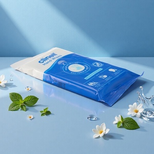 Lingettes antibactériennes Uniquality, 30 feuilles, format voyage, pour le nettoyage en déplacement - Product Image 6