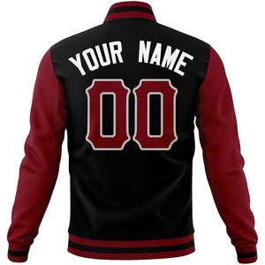 Wholesale <b>varsity</b> <b>jacket</b> custom logo <b>bomber</b> <b>jacket</b> streetwear college <b>jacket</b> <b>men</b> high quality supplier - Product Image 2