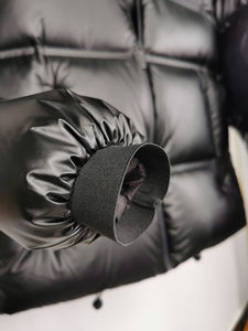 Manteau Doudoune Hiver Formel Femme Homme Unisexe Extérieur Imperméable Respirant Rempli de Coton Tissé - Product Image 6