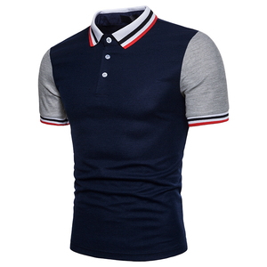 Polos de logotipo personalizado de alta calidad que son transpirables y elegantes, incluyendo mangas cortas, algodón original transpirable - Product Image 4