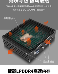 Mini PC Intel J4125 sin Ventilador, Computadora de Red con Cuatro Puertos LAN de 2.5GbE, HDMI, VGA y Diseño Industrial Compacto - Product Image 6