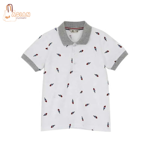 เสื้อโปโลเด็กผ้าโพลีเอสเตอร์สะท้อนแสงหลากสีระบายอากาศ - Product Image 1