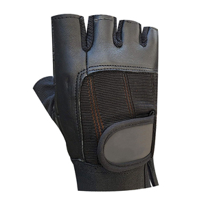 Top Quality 100% Genuine Leather Gym <b>Gloves</b> Fitness Training Wrist Support Weight Lifting <b>Gloves</b> Wholesale Price - Product Image 4