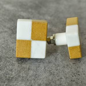 Poignées de tiroir et de porte en pierre brune avec couleur/forme/taille personnalisée, finition polie haute brillance, fabriqué en Inde - Product Image 5