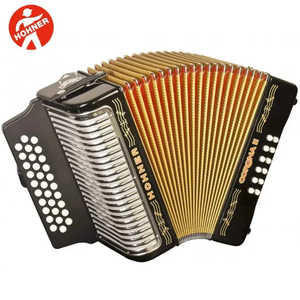 หีบเพลงอะคอร์เดียน Hohner รุ่น 350 0F B Corona II 31 ปุ่ม โซล ไดอะโทนิค แบบพับได้ รุ่นยอดนิยม พร้อมกระเป๋าสีดำ - Product Image 5