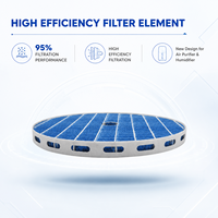 Filtre à papier de remplacement OEM FY2425/30 NanoCloud pour humidificateur, efficacité 95%, compatible avec les purificateurs d'air 2-en-1 de la série 2000