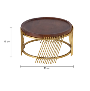 Soporte decorativo para pastel de frutas, diseño hecho a mano, soporte de pastel de Metal, proveedor de servicio de pastel de frutas de la India - Product Image 6