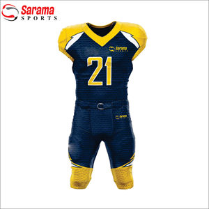 Uniforme de fútbol americano para hombre, nuevo diseño, servicio OEM - Product Image 2
