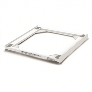 Kit de colonne de sécheuse à linge TORRE Style L60 blanc, pièces d'accessoires pour appareils de buanderie, compatible avec la colonne de sécheuse à linge TORRE Style Meliconi - Product Image 3