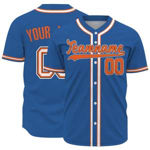 Maillot de baseball hommes uniforme d'équipe imprimé personnalisé tissu respirant de contrôle de l'humidité pour les séances d'entraînement maillot de baseball - Product Image 6