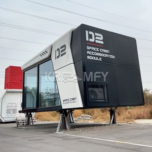 Offre Spéciale 2025 Maison Préfabriquée Personnalisée Tiny House Moderne Luxe Hôtel Capsule Spatiale Chambre - Product Image 2