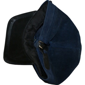 Gorra de motociclista de estilo ruso de cuero genuino de gamuza con bordado, Color personalizable y diseño, sombrero Unisex para las cuatro estaciones - Product Image 2