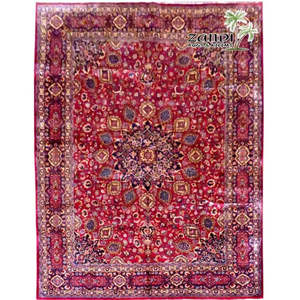 Alfombra de Lana Hecha a Mano en Tabriz, Diseño Artesanal, Moderna y Hermosa, Anudada a Mano, Decoración para Hogar u Oficina - Product Image 1