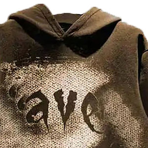 Trendy 2025 <b>Organic</b> Cotton Wholesale Pullover Custom Quick Dry Men's Hoodies 3D Printed Logo Full Sleeves Hoodies - Product Image 5