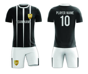 Maillot de football personnalisé blanc Sublimation Adulte et Jeunesse Unisexe - Product Image 2