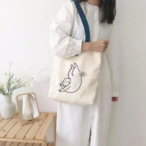 Logo personnalisé et commandes en gros sacs de dessin en toile best-seller sacs de dessin en toile pour bricolage - Product Image 5