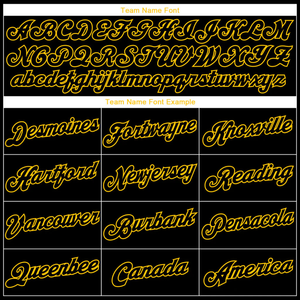 Sudadera con Capucha Personalizada con Estampado de Sublimación Invernal en Negro y Amarillo, con Nombre y Número del Equipo, Ropa Deportiva para Entrenamiento - Product Image 6