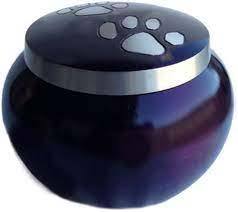 Brass Cremation <b>Pet</b> Ashes <b>Urn</b> Paws Prints Design Engraved Memorial Remain of Ashes Funeral Supplies - Product Image 6