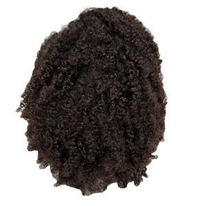 Nueva peluca rizada birmana sin pegamento y trama de cabello máquina de piel doble paquetes de belleza para mujeres extensiones de cabello humano originales - Product Image 3