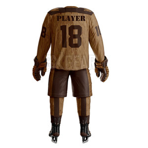 Uniforme de hockey sobre hielo fabricado en Pakistán con tela de alta calidad y comodidad ligera para uso en todas las estaciones - Product Image 3
