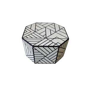 โต๊ะกาแฟแบบฝังกระดูกงานฝีมือสุดหรูเฟอร์นิเจอร์ดีไซน์แบบกำหนดเองระดับพรีเมียมสำหรับการตกแต่งห้องนั่งเล่นและห้องรับประทานอาหารที่ทันสมัย - Product Image 4