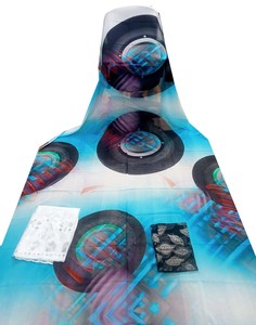 ชุดเสื้อผ้าคังกา 3 ชิ้น แขนยาว ผ้าฝ้ายหรูหรา เป็นมิตรกับสิ่งแวดล้อม ยี่ห้อเยอรมัน Dirac รุ่น Gogra & Garbasar - Product Image 2