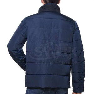 New Design Stand Collar Bubble Winter <b>Jackets</b> For <b>Men</b> <b>Long</b> Sleeves Full Zipper <b>Men</b> Bubble Winter <b>Jackets</b> - Product Image 6