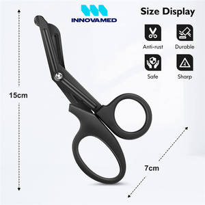 Tijeras médicas para sobrevivir, paramédico tijera de rescate, tijeras tácticas de primeros auxilios EMT, tijeras para traumatismos por INNOVAMED - Product Image 6