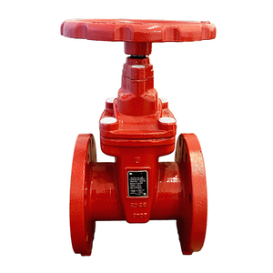 FM UL Fire Fighting Pipe Fitting Fire Protection System RAL3000 Ductile Iron Resilient NRS Gate <strong>Valves</strong> - Product Image 4