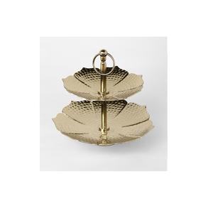 Présentoir à gâteau 3 pièces Supports à gâteau ronds en métal pour table à dessert Supports à gâteau en métal doré Présentoir à dessert Plateau à cupcakes pour mariage - Product Image 6