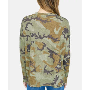 T-shirt da donna Sanctuary Carlee Camo Verde Minerale Taglia Large Traspirante - Product Image 2