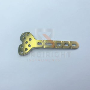 LCP Distal Radius Column Volar <b>Plate</b> Stainless Steel <b>Titanium</b> By Surgiright - Product Image 2