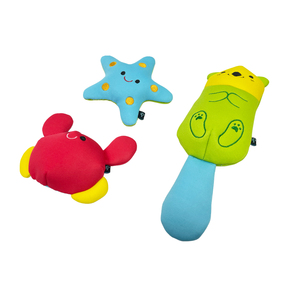 2024 nouveau Design mignon étoile de mer en peluche peluche fabrication prix de gros flottant jouets à mâcher pour animaux de compagnie - Product Image 6