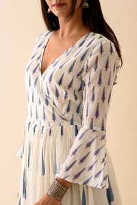 Gran oferta, vestidos largos bohemios largos cómodos para mujer, diseñador hecho a mano, artículos personalizados sólidos, cintura, botón Natural - Product Image 4