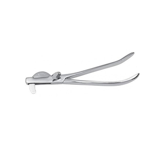 <b>Heavy</b> <b>Duty</b> Stainless Steel Veterinary Instruments Serra Emasculator Castration Clamp with Locking Ratchet for Livestock - Product Image 4
