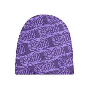 Gran oferta de alta calidad, gorro acanalado de algodón 100% Unisex, gorro de punto de invierno cálido personalizable con bordado 3D para viajes - Product Image 5
