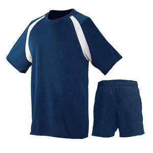 Conjunto de uniforme de Rugby de secado rápido antibacteriano transpirable de poliéster 100%, ropa deportiva de tamaño personalizado, camisetas de Rugby de manga corta, pantalones cortos para - Product Image 5
