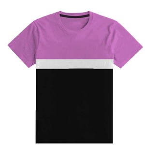 T-shirt en microfibre de haute qualité pour homme Tissu en coton confortable Dernier design en vente - Product Image 3