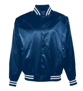 Chaqueta Bomber de satén para hombre, moderna y cómoda, de alta calidad, duradera y perfecta para ropa informal - Product Image 4