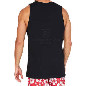 Débardeurs de sport pour hommes en coton 100% respirant, tricotés, à prix avantageux, pour la musculation, sans manches, pour adultes - Product Image 2