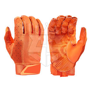 Fabricant professionnel de gants de football de meilleure qualité Gants de football américain en cuir PU de haute qualité - Product Image 1