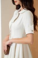 Robe élégante pour femmes, vêtements grande taille, tuniques à manches courtes, chemise décontractée, tuniques, robe ample, robe midi disponible en grande taille
