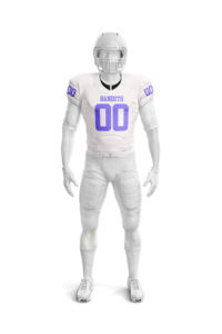 Uniformes de fútbol americano personalizados sublimación y totalmente personalizados de alta calidad bordados hechos en Pakistán precio al por mayor - Product Image 4