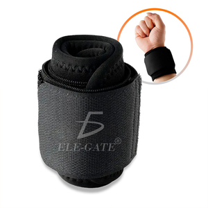 Fascia da Polso Estiva Personalizzabile con Logo, in Nylon e Poliestere, per Allenamento e Sollievo da Infortuni - Product Image 1