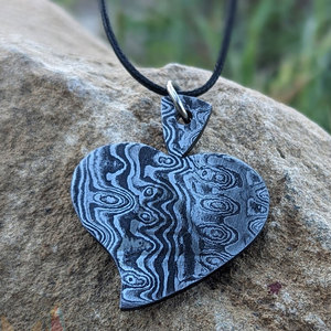 Factory Direct Supply Damascus Steel <b>Lockets</b> Custom Design Online Sale Latest Design Damascus Steel <b>Lockets</b> - Product Image 4